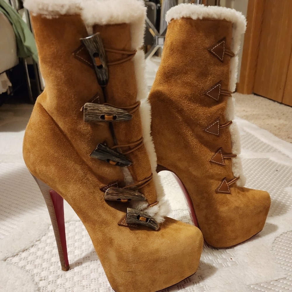 Authentic Christian Louboutin booties *Price is firm*
